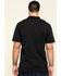 Image #2 - Hawx Men's Miller Pique Short Sleeve Work Polo Shirt, Black, hi-res