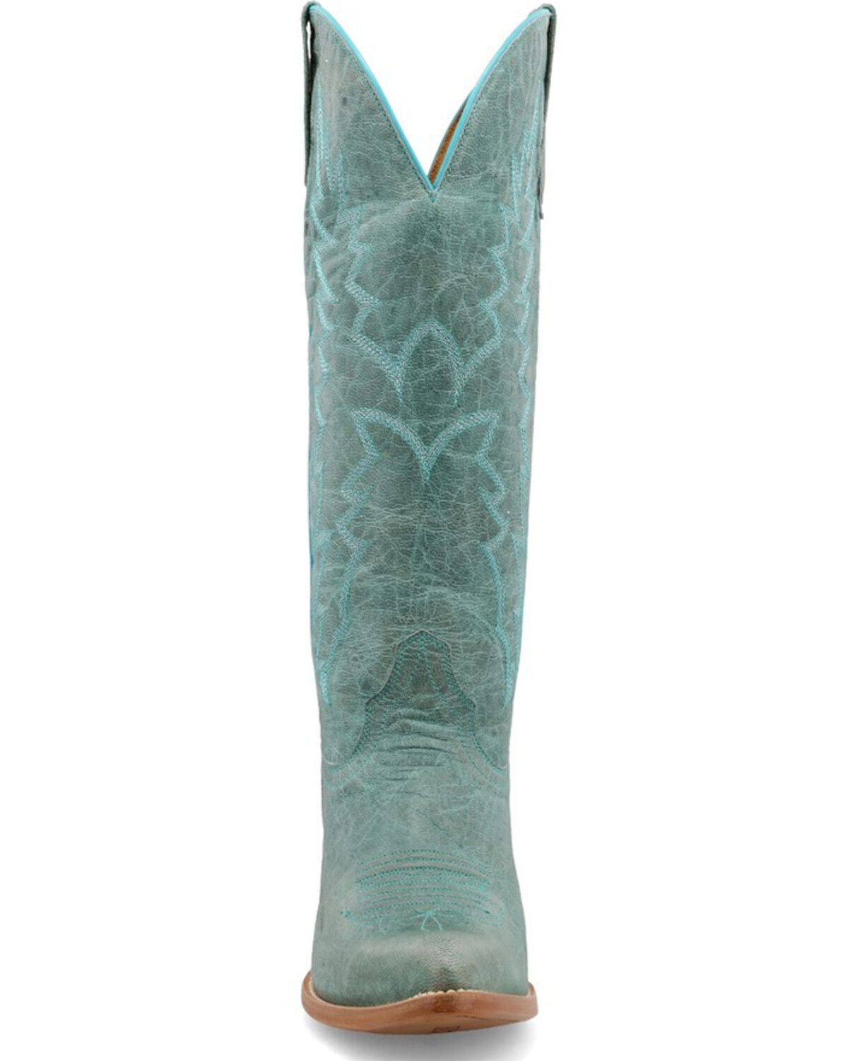 Image #4 - Black Star Women's Sierra Tall Western Boots - Round Toe, Blue, hi-res