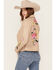 Image #4 - Mauritius Leather Women's Peonie Leather Jacket, Beige, hi-res