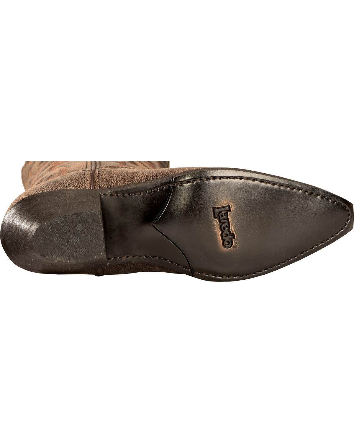 Image #5 - Laredo Women's Access Western Boots - Extended Calf Sizes - Snip Toe, Black, hi-res