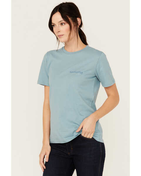 Image #1 - Timberland PRO® Women's Core Short Sleeve T-Shirt, Blue, hi-res