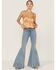Image #4 - Shyanne Women's Smocked Empire Beige Satin Cami, Beige/khaki, hi-res
