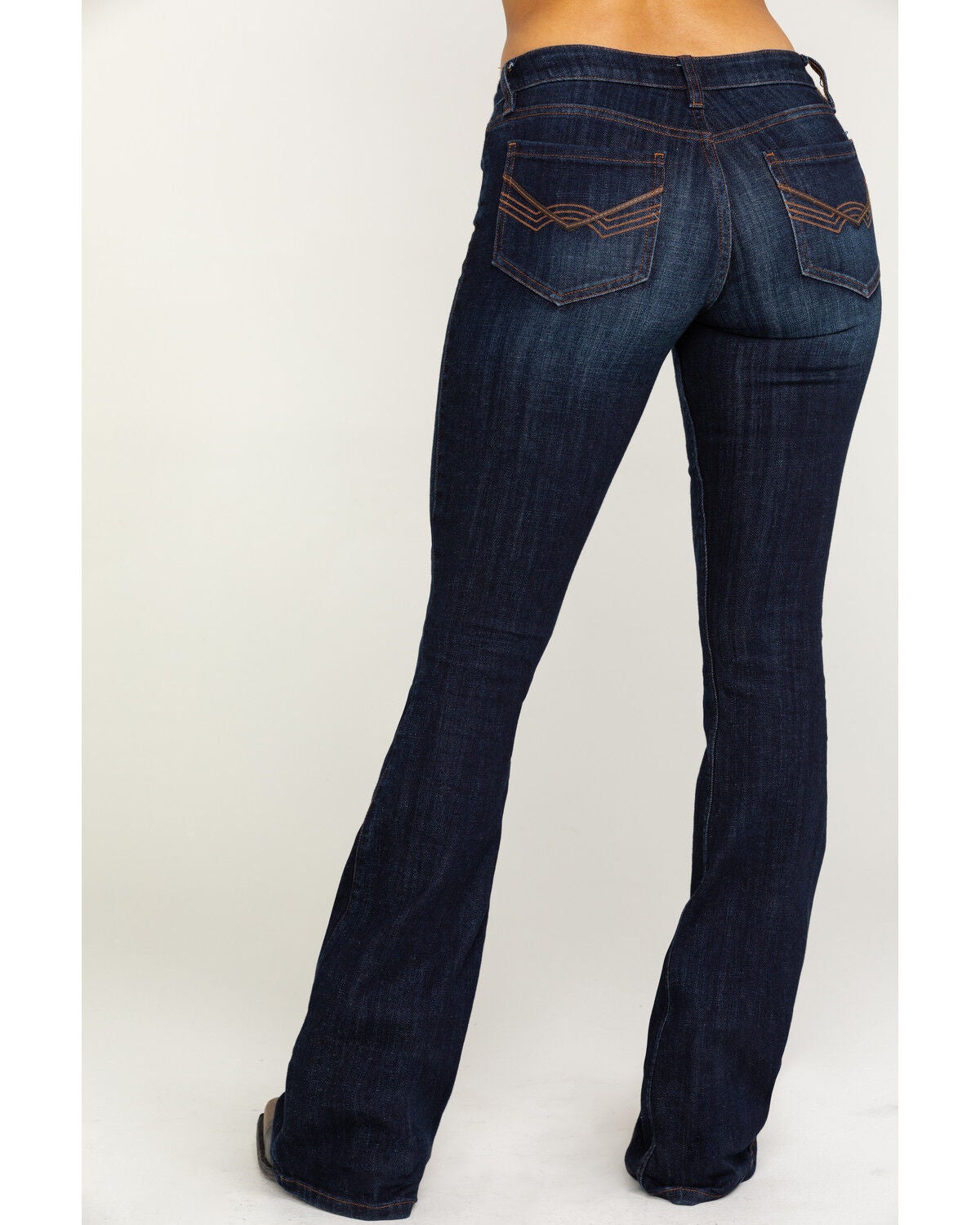 The Rebel Bootcut Jeans - Dark Wash 