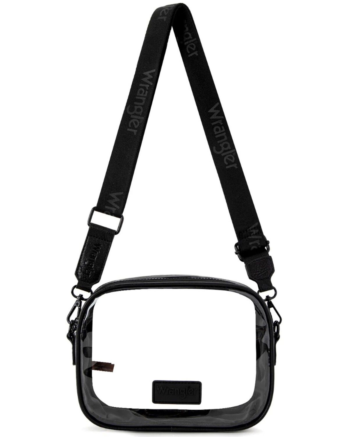 Image #2 - Wrangler Women's Mini Clear Crossbody Bag, Black, hi-res