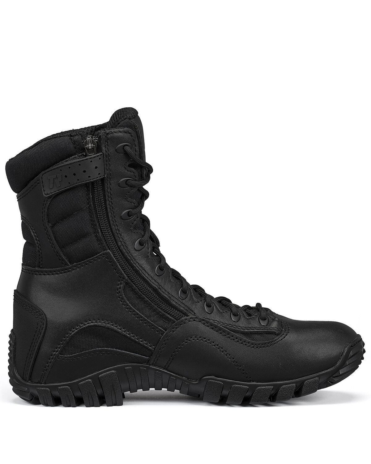 Image #2 - Belleville Men's TR Khyber Hot Weather Military Boots - Soft Toe, Black, hi-res