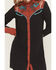 Image #3 - Panhandle Slim Women's Retro Desert Embroidered Long Sleeve Snap Western Mini Dress, Black, hi-res