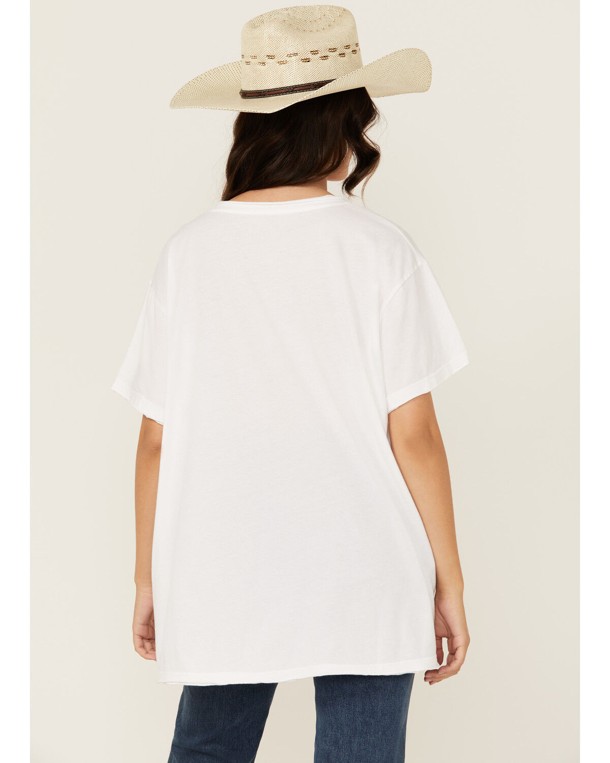 Image #4 - Show Me Your Mumu Women's USA Short Sleeve Graphic Tee, White, hi-res
