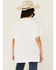 Image #4 - Show Me Your Mumu Women's USA Short Sleeve Graphic Tee, White, hi-res
