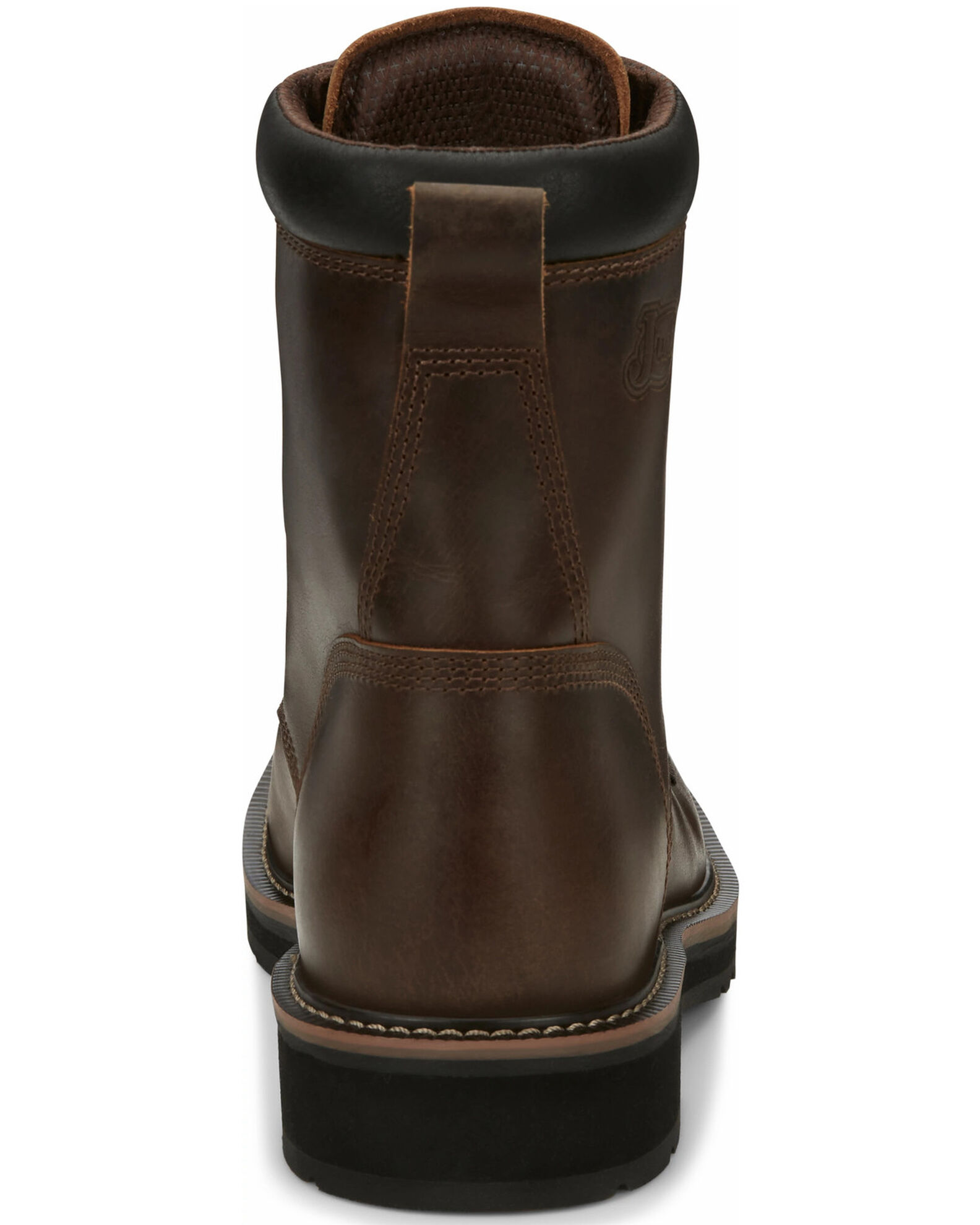 Justin Men s Pulley Lace Up Work Boots Steel Toe Sheplers