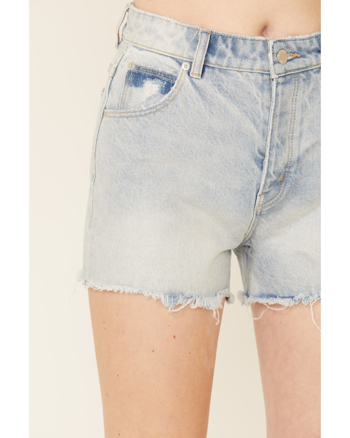 Image #4 - Rolla's Women's Original City Shorts, Blue, hi-res