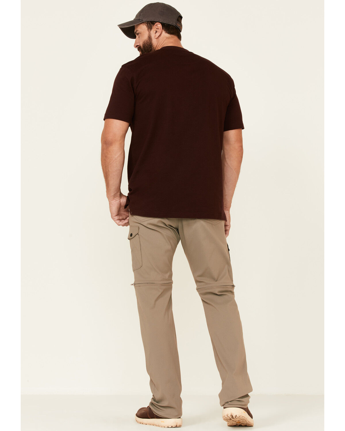 Image #4 - ATG by Wrangler Men's All-Terrain Brindle Zip-Off Cargo Pants, Loden, hi-res