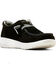 Image #1 - Ariat Men's Hilo Stretch Lace Casual Shoes - Moc Toe, Black, hi-res