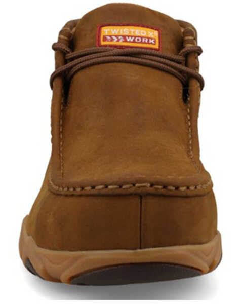 Image #4 - Twisted X Men's Distressed Chukka Work Shoes - Nano Composite Toe, Distressed Brown, hi-res