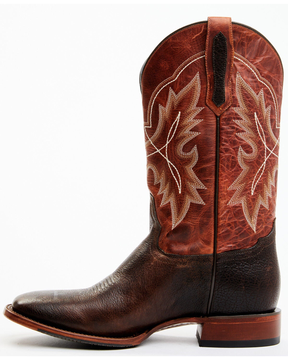 Image #3 - Cody James Men's Cody Blue Performance Leather Western Boots - Broad Square Toe, , hi-res