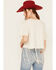 Goodie Two Sleeves Women's Aerosmith Fringe Graphic Tee, White, hi-res
