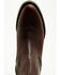Image #6 - Cody James Men's Larsen Western Ankle Boots - Round Toe, Cognac, hi-res