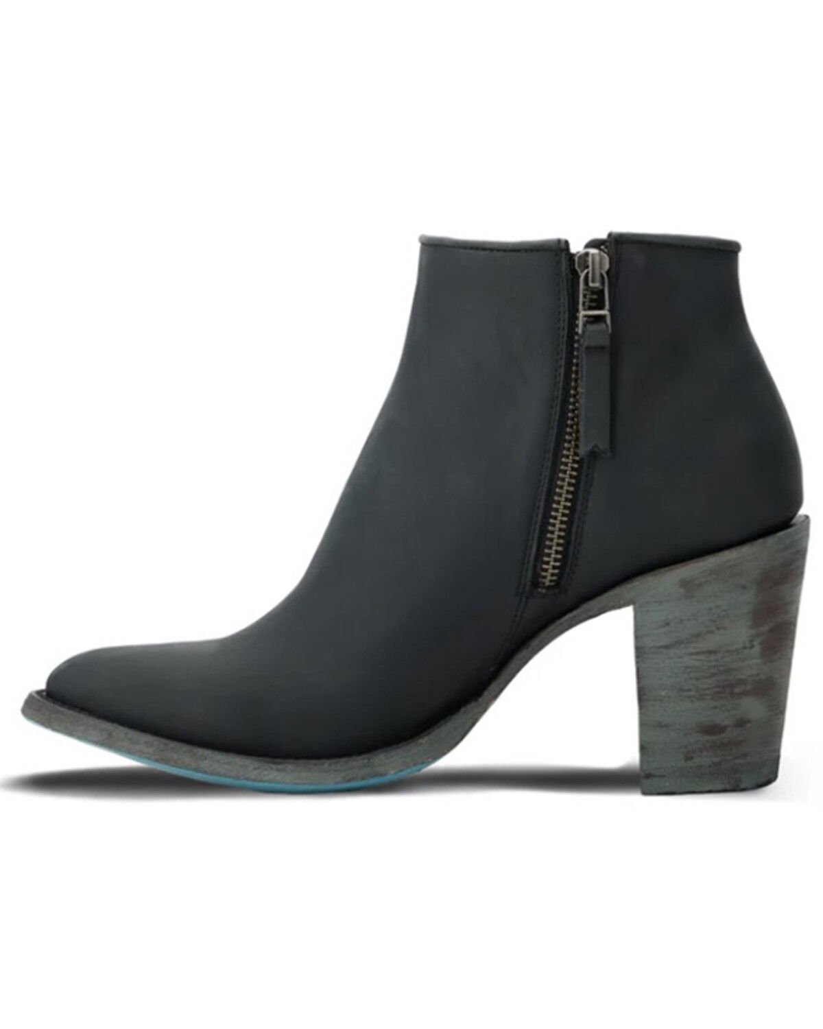 Image #3 - Lane Women's Charlie Booties - Round Toe, Black, hi-res