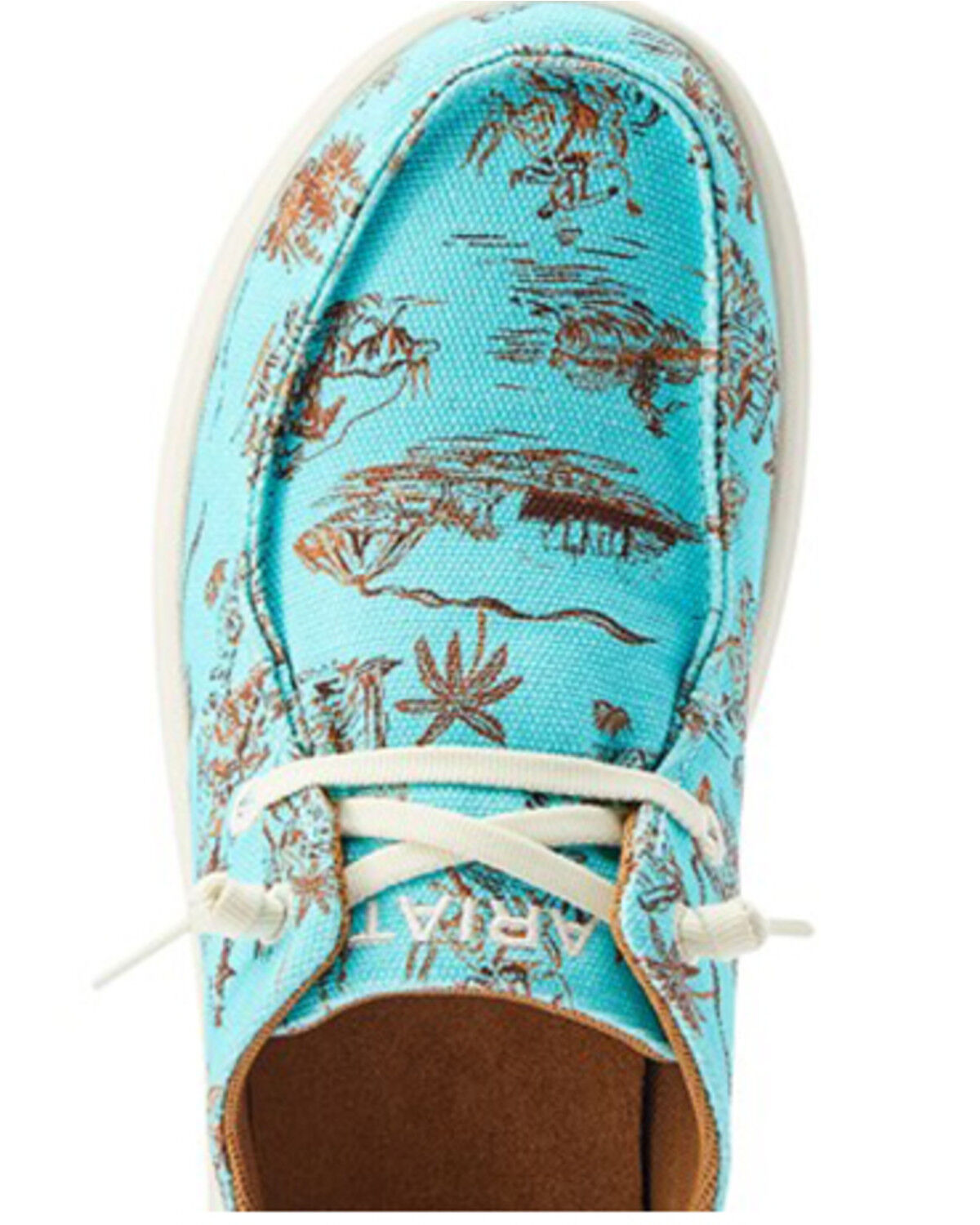 Image #4 - Ariat Women's Hilo Western Aloha Casual Shoes - Moc Toe, , hi-res
