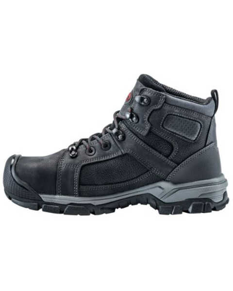 Image #3 - Avenger Men's Ripsaw Industrial 4.5" Lace-Up Mid Work Boots - Carbon Toe, Black, hi-res