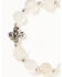 Shyanne Women's Cactus Turquoise Beaded Bracelets - 3-set, Silver, hi-res