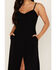 Idyllwind Women's Solid Slip Dress, Black, hi-res