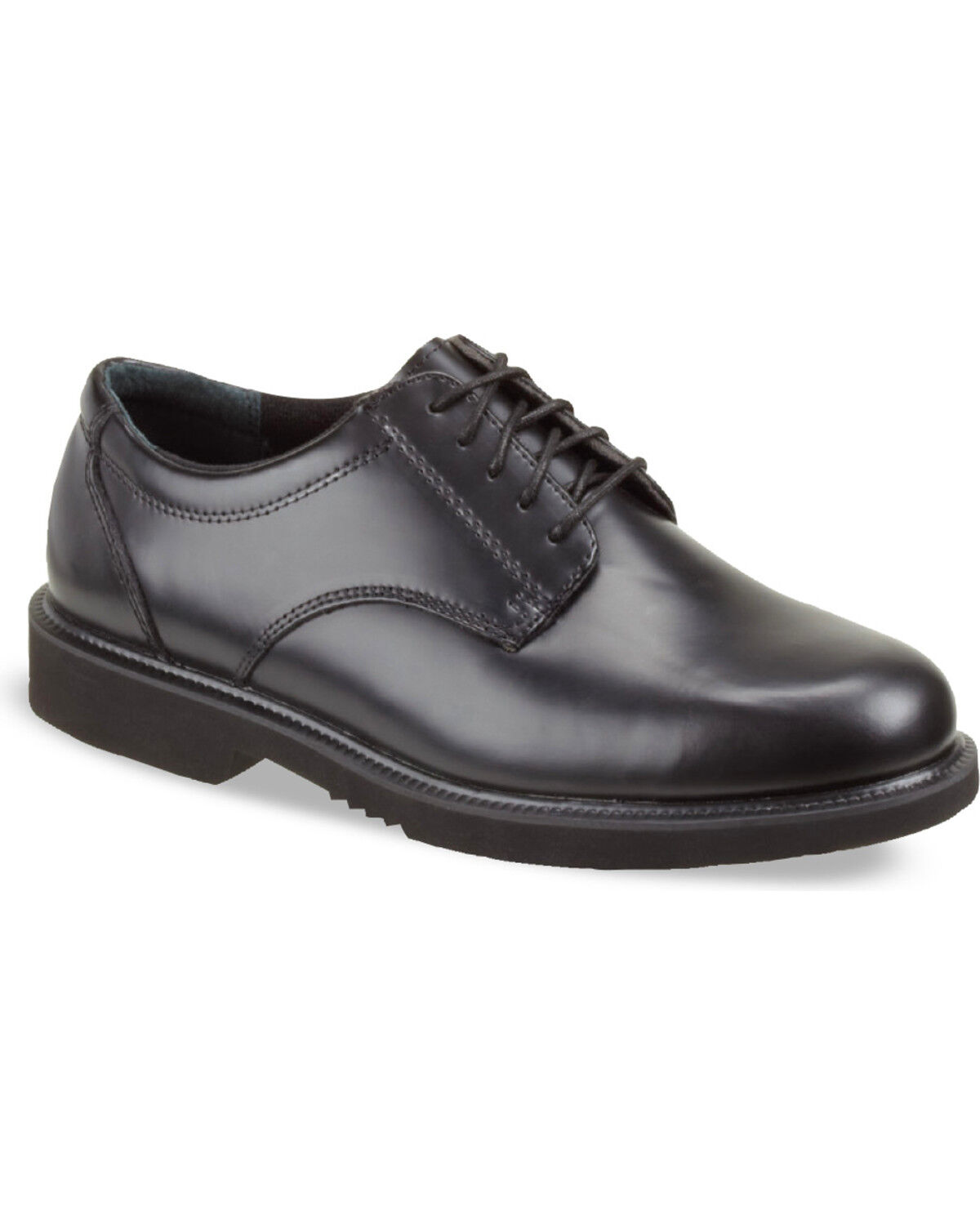Image #1 - Thorogood Men's Classic Leather Academy Oxfords, Black, hi-res