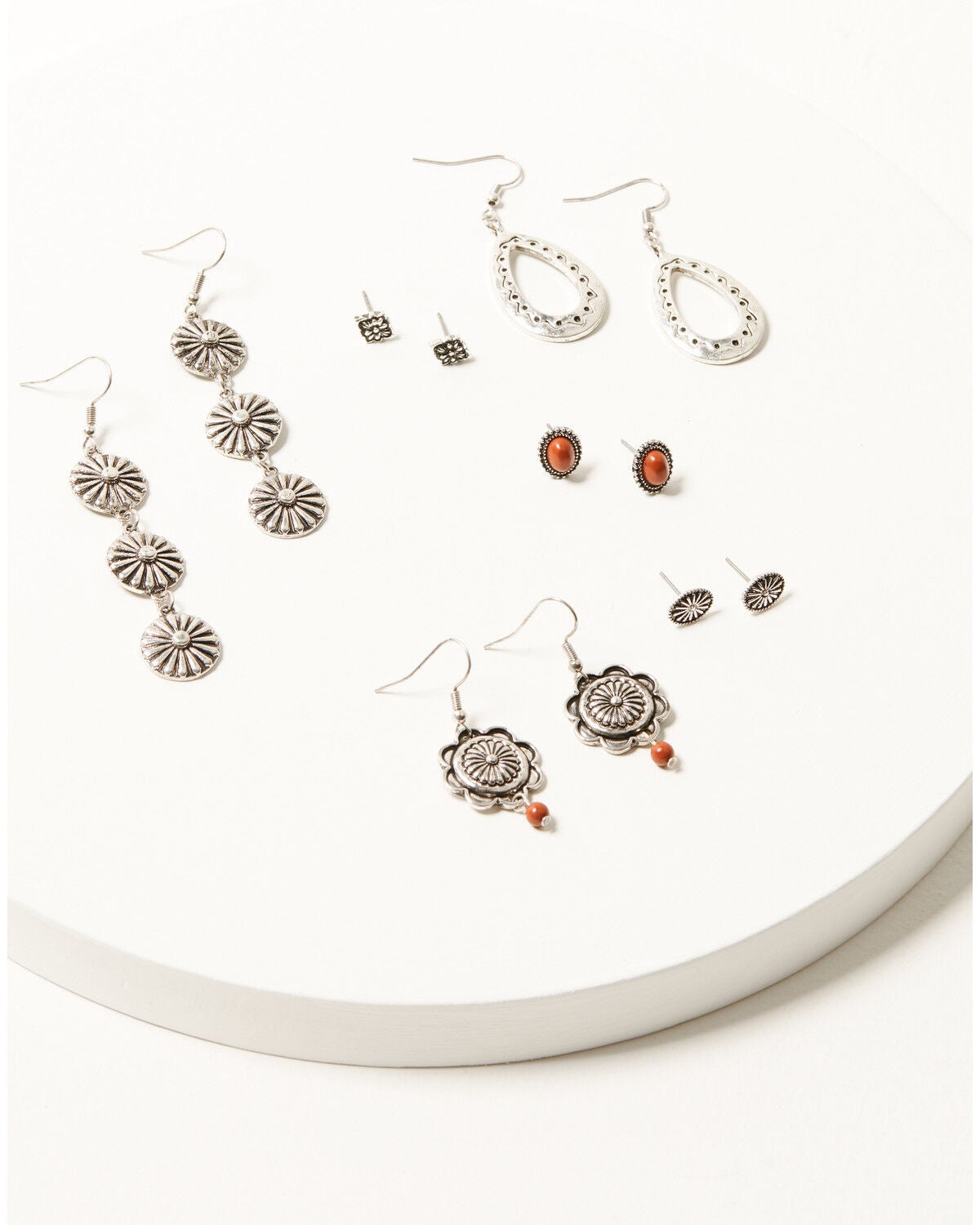 Image #1 - Shyanne Women's Mystic Valley Earring Set - 6 piece, Silver, hi-res