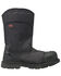 Image #2 - Avenger Men's Hammer Waterproof Western Work Boots - Carbon Toe, Black, hi-res