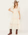 Image #1 - Band of the Free Women's Crochet Trim Front Maxi Dress, , hi-res