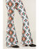 Image #2 - Ranch Dress'n Women's Santa Fe Southwestern Super Flare Jeans, Multi, hi-res