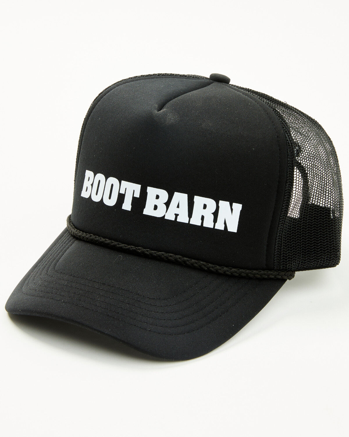 Image #1 - Boot Barn Logo Ball Cap, Black, hi-res