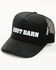Image #1 - Boot Barn Logo Ball Cap, Black, hi-res