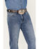 Hooey Men's Double Barrel Medium Wash Stackable Bootleg Jeans , Medium Wash, hi-res