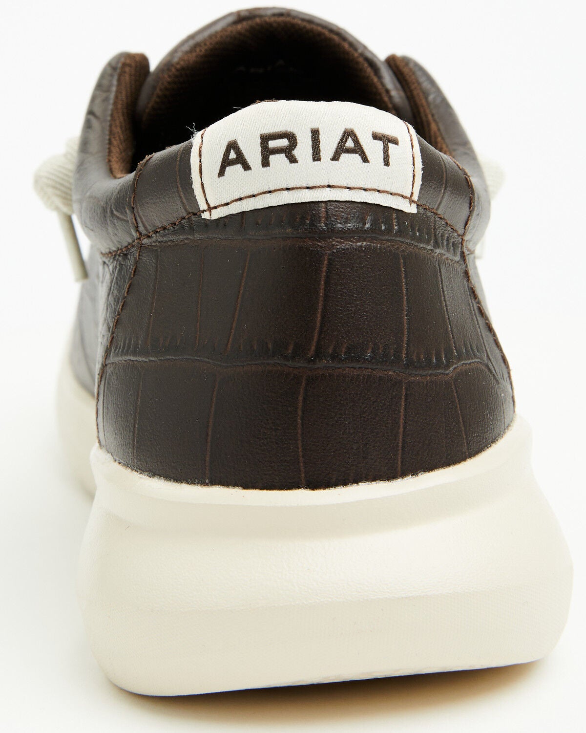 Image #5 - Ariat Men's Hilo Crocodile Print Casual Shoes - Moc Toe, Tan, hi-res