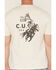 Image #4 - Cowboy Up Men's Riders Club Logo Short Sleeve Graphic T-Shirt, Natural, hi-res