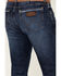 Image #4 - Wrangler Retro Men's Eastbrook Dark Wash Stretch Slim Bootcut Jeans, , hi-res
