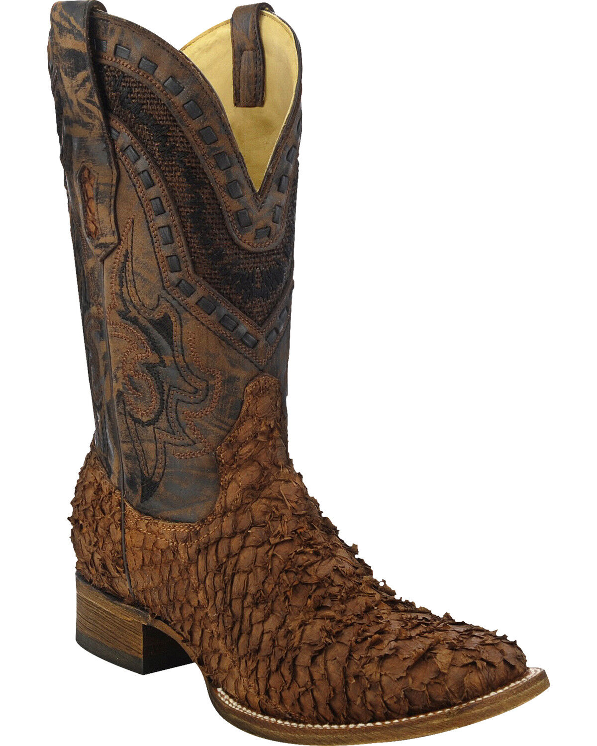 bass skin cowboy boots
