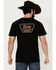 Image #1 - Brixton Men's Linwood Logo Short Sleeve Graphic T-Shirt , Black, hi-res