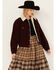 Image #1 - Levi's Women's 90's Corduroy Sherpa Trucker Jacket, Chocolate, hi-res