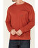 Image #3 - Ariat Men's Rebar Workman Alloy Flag Graphic Long Sleeve Work Pocket T-Shirt, Red, hi-res