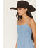 Image #2 - Wrangler Retro Women's Medium Wash Sleeveless Denim Maxi Dress, Medium Wash, hi-res
