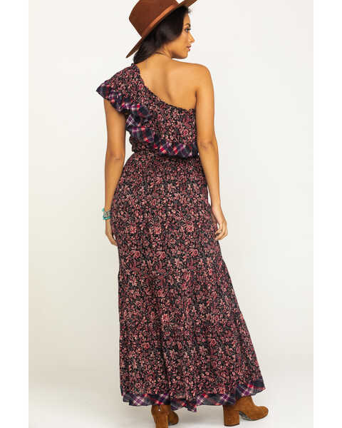 Image #2 - Free People Women's What About Love Maxi Dress, Black, hi-res