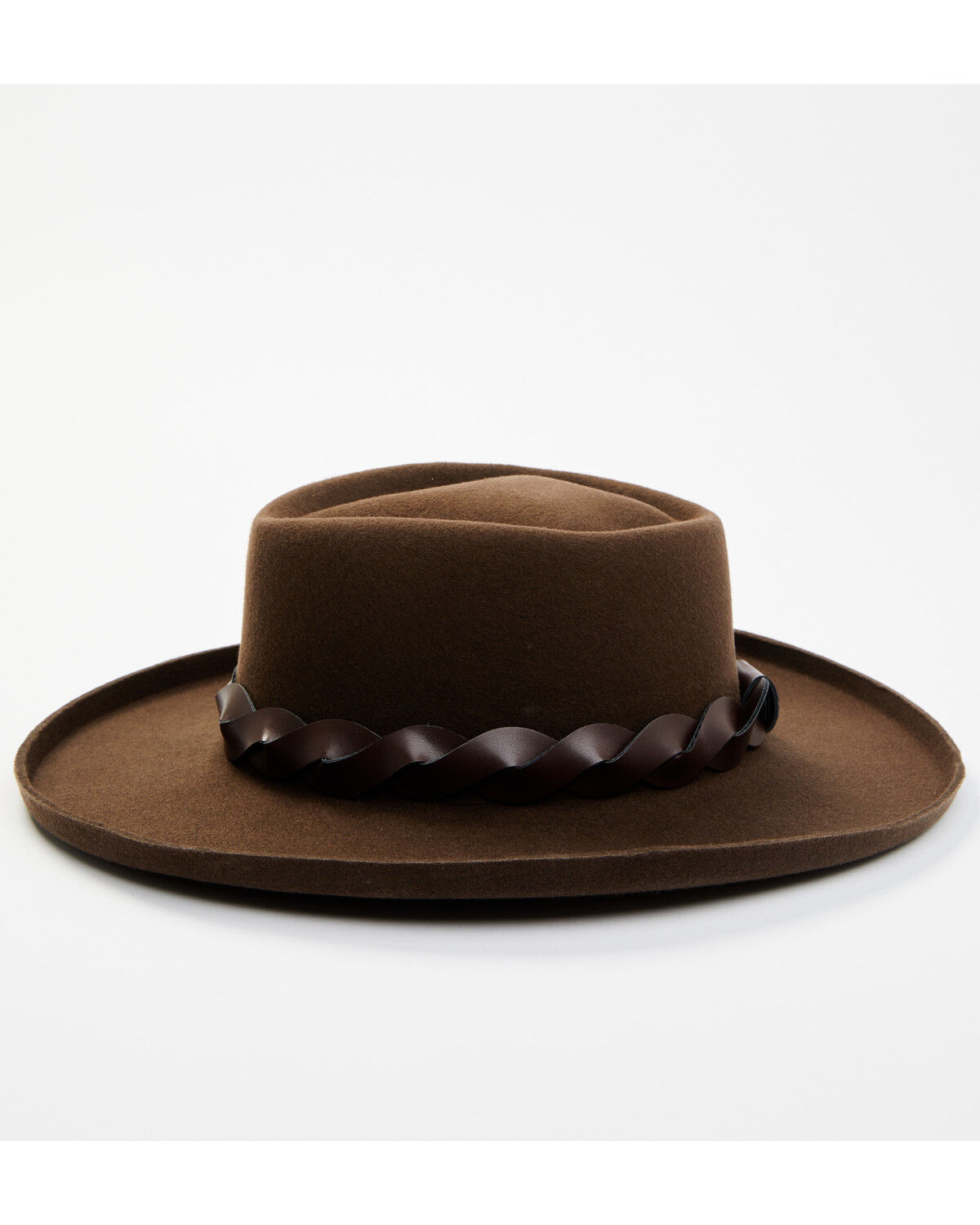 Image #3 - Shyanne Women's Felt Western Fashion Hat, Brown, hi-res