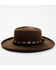 Image #3 - Shyanne Women's Felt Western Fashion Hat, Brown, hi-res