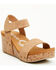 Image #1 - Very G Women's Devon 2 Platform Sandals, Tan, hi-res