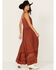 Image #4 - Gunit Women's Tiered Midi Dress, Rust Copper, hi-res