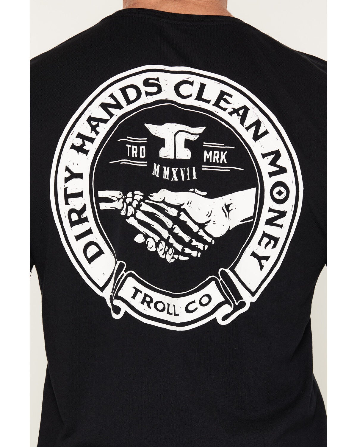 Image #4 - Troll Co Men's Haggler Long Sleeve Graphic T-Shirt, Black, hi-res