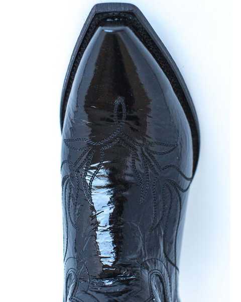 Image #6 - Miss Macie Women's Pitty Pat Western Boots - Snip Toe, Black, hi-res