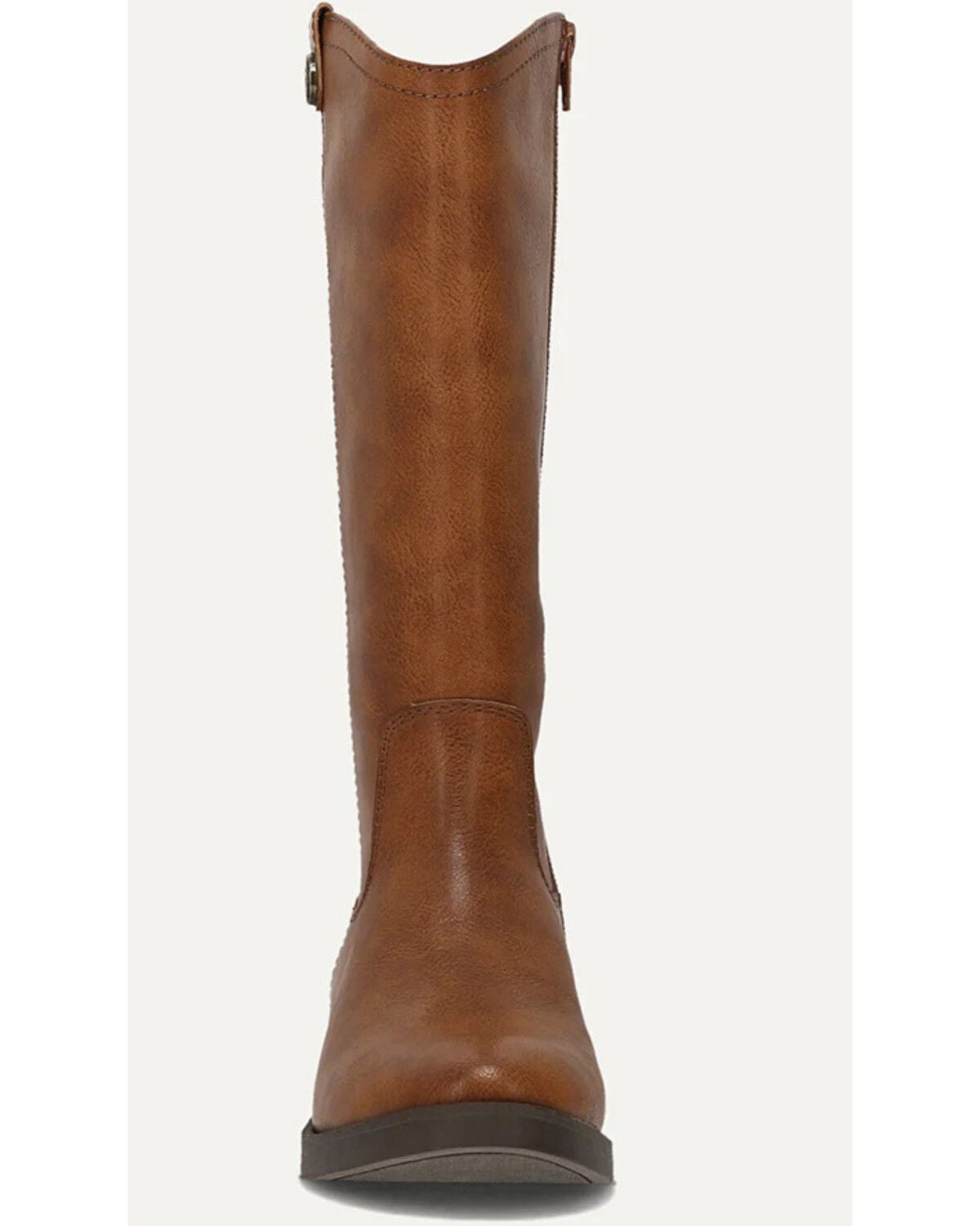 Image #4 - Frye & Co Girls' Kellie Button Riding Boots - Round Toe, Cognac, hi-res