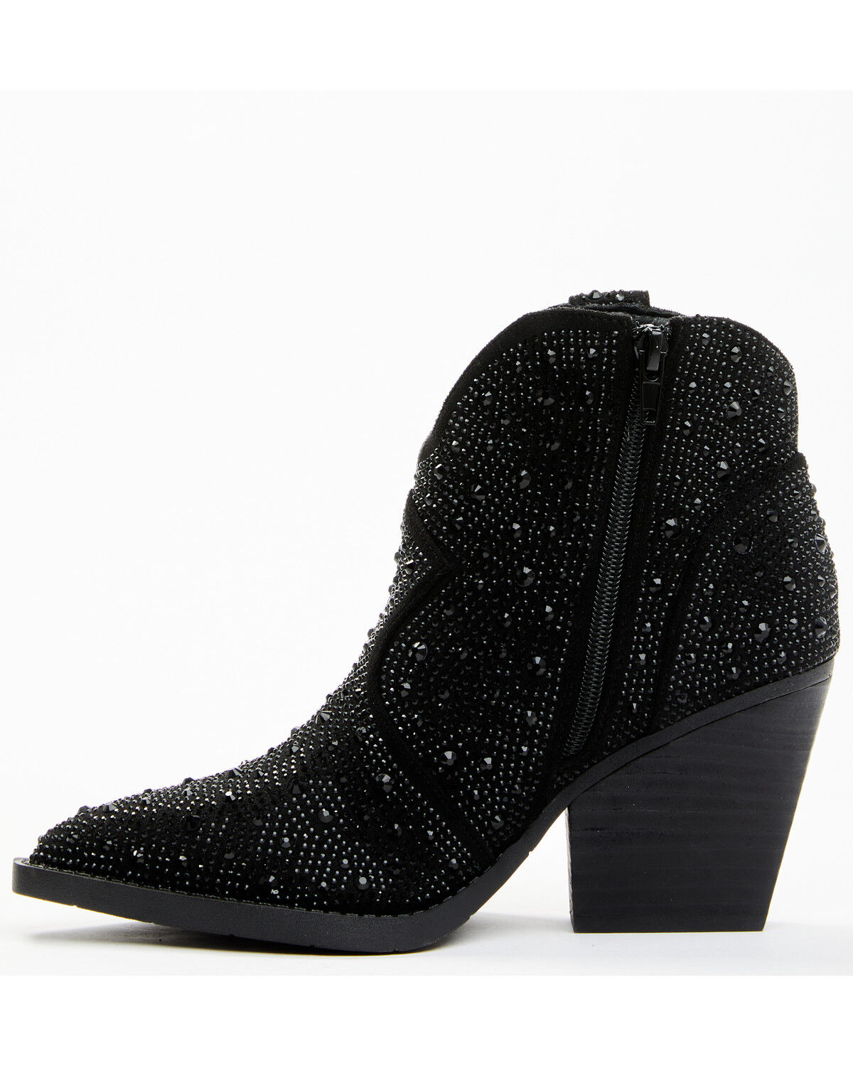 Image #3 - Very G Women's Austin Booties - Snip Toe, Black, hi-res